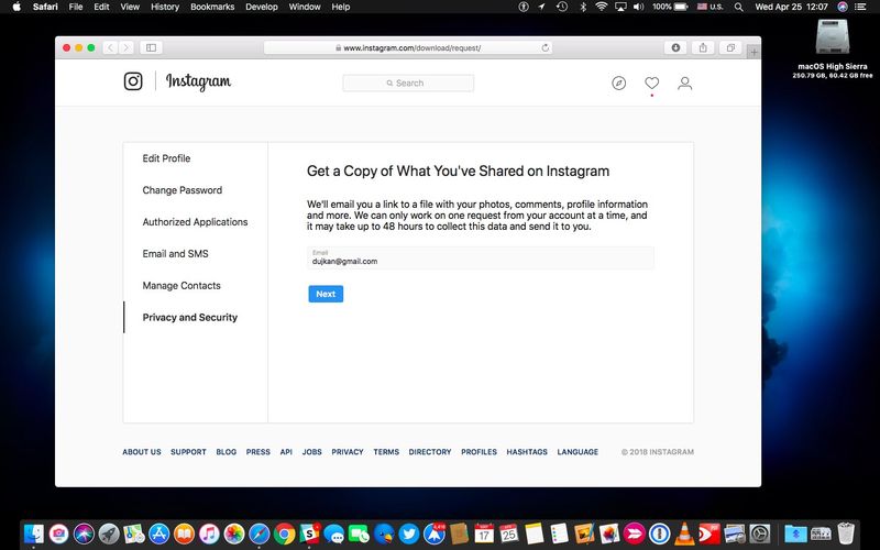 comment télécharger un compte instagram