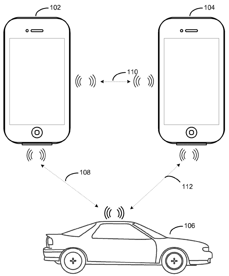 Apple patent advanced vehicle control drawing 002