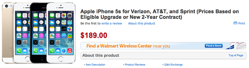 Walmart iPhone pre-orders