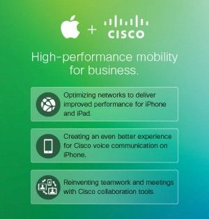 Apple Cisco partnership image 001