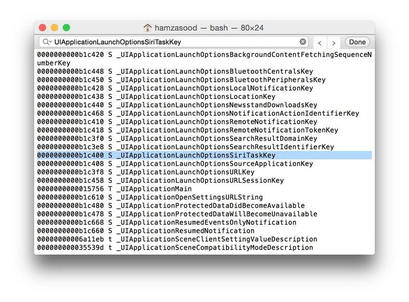 Third-part Siri iOS 8 code hook (Hamza Sood 001)