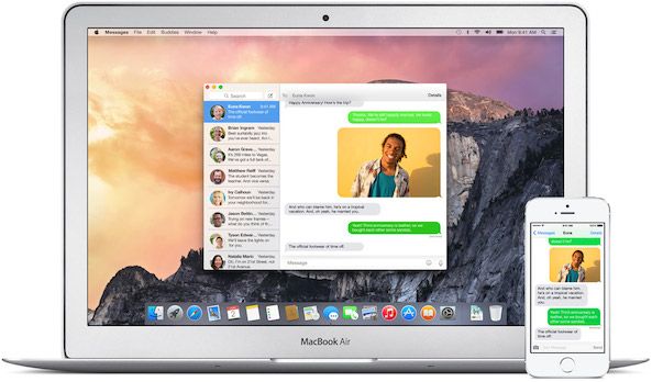 Messages pour OS X Yosemite