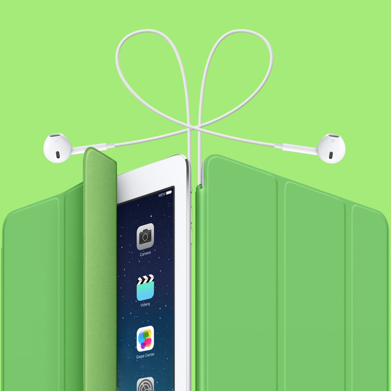 iPad green cover