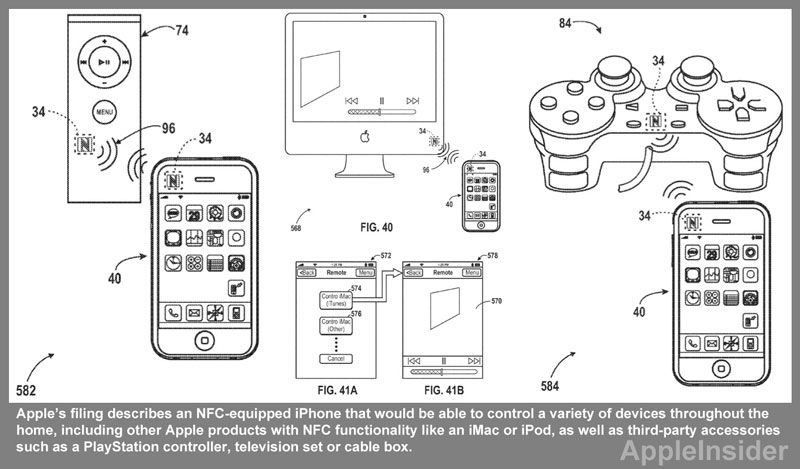 Apple patent connected hone (AppleInsider 001)