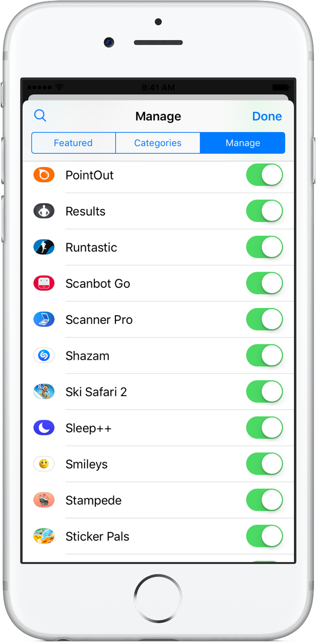Shazam 10.1 for iOS iMessage app iPhone screenshot 001