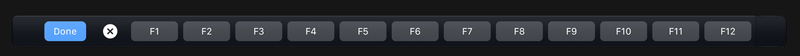 Touches de fonction sur MacBook Pro Touch Bar
