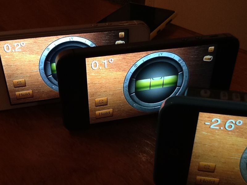 iPhone sensor readings (VentureBeat 001)