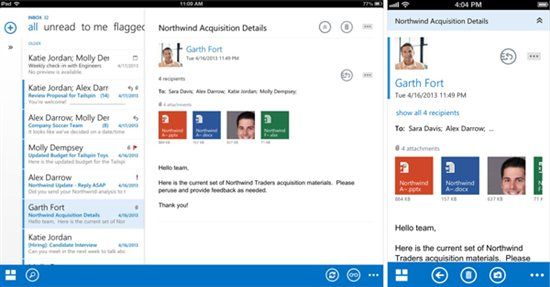 Outlook Web App for iOS (teaser 003)