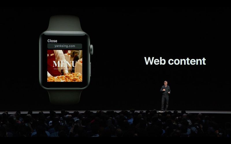 Naviguer sur le Web sur Apple Watch