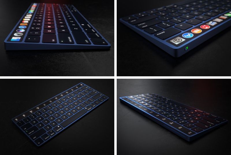 OLED Magic Keyboard Curved concept 001