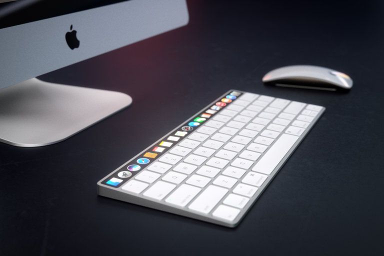 OLED Magic Keyboard Curved concept 008