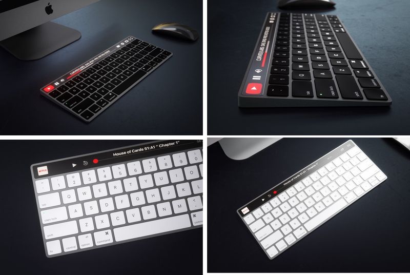 OLED Magic Keyboard Curved concept 002