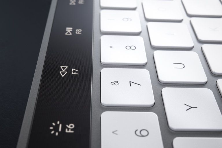 OLED Magic Keyboard Curved concept 005