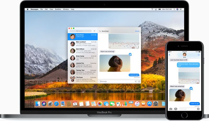 Synchronisation Apple Messages iCloud