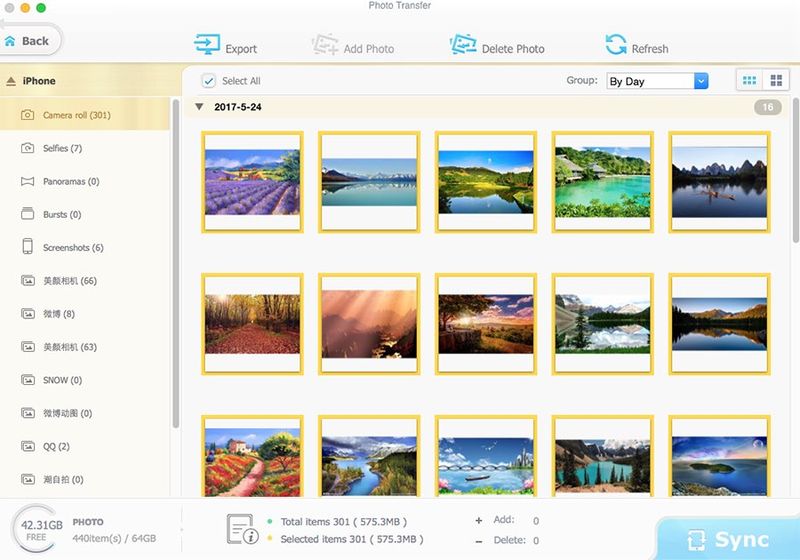 Transfer photos from iPhone to Mac