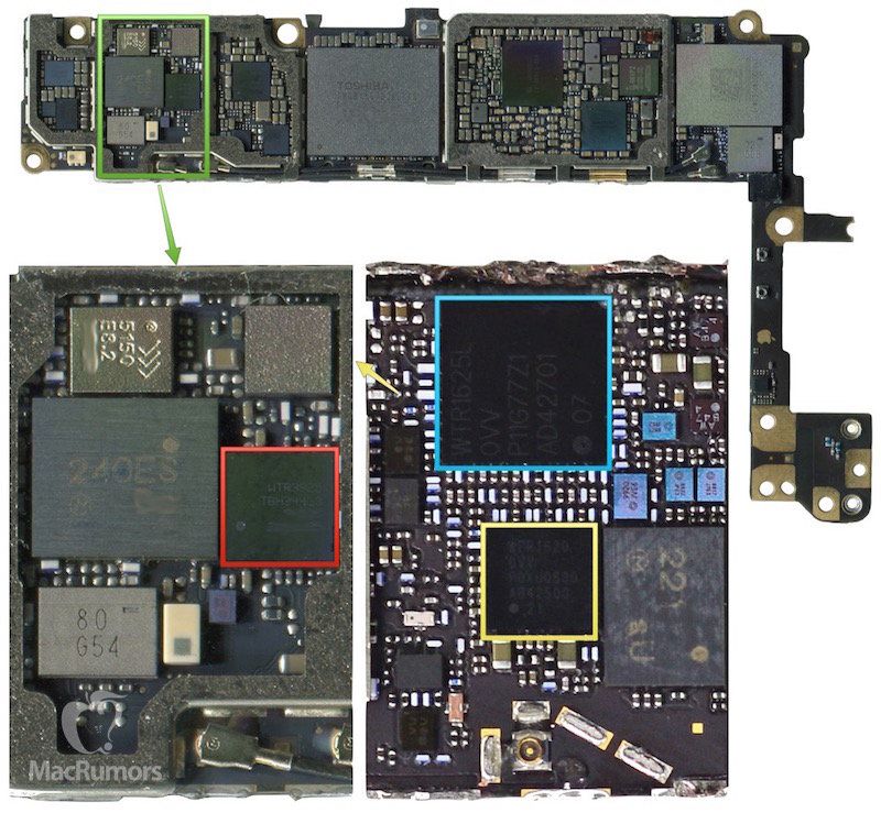 iPhone 6s Qualcomm modem MacRumors 002