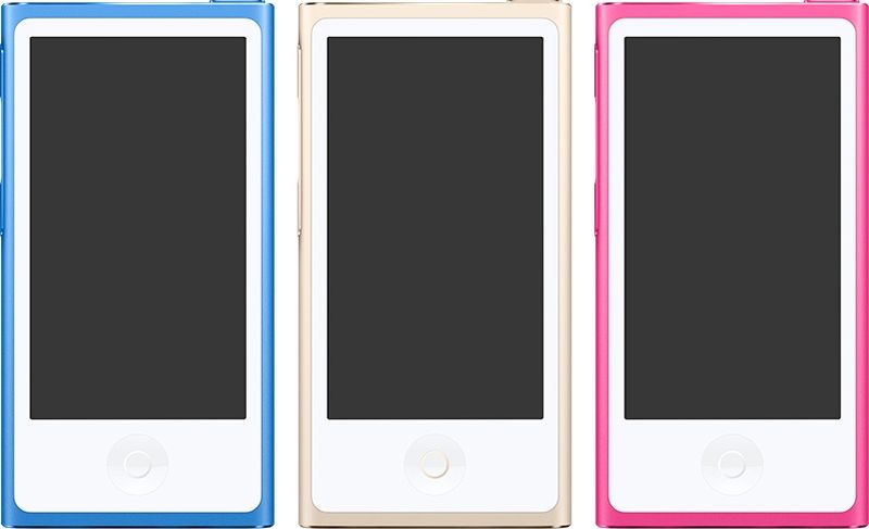 iPod nano new colors iTunes graphics
