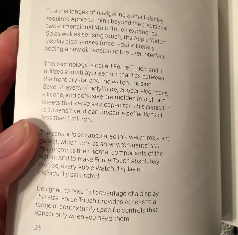 Apple Watch Edition booklet Force Touch 001