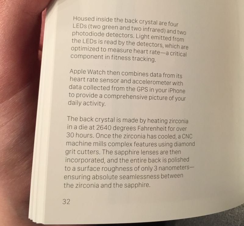 Apple Watch Edition booklet Biometric Sensor 001