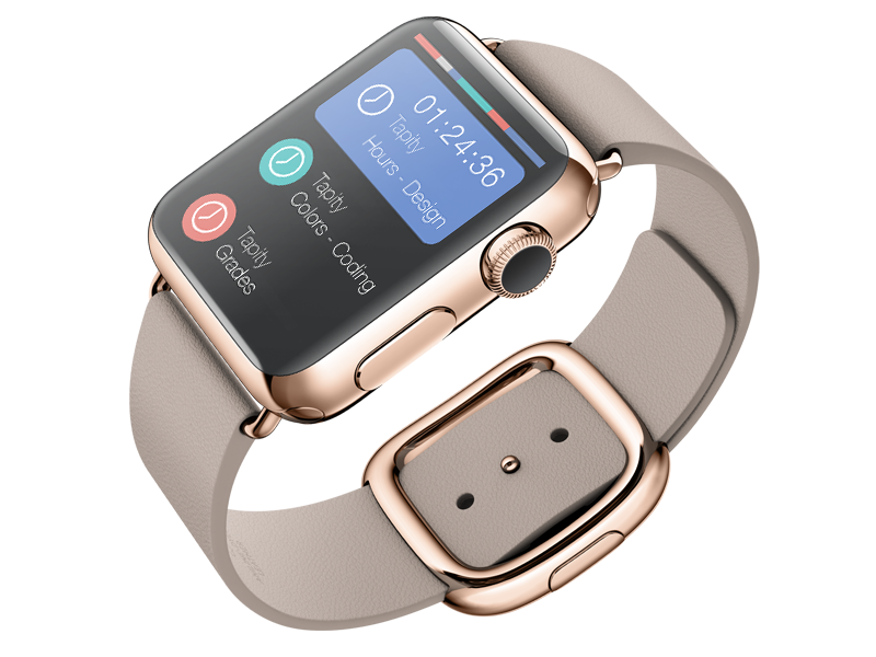 Hours for Apple Watch (mockup 002)