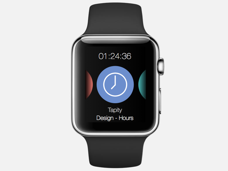 Hours for Apple Watch (mockup 001)