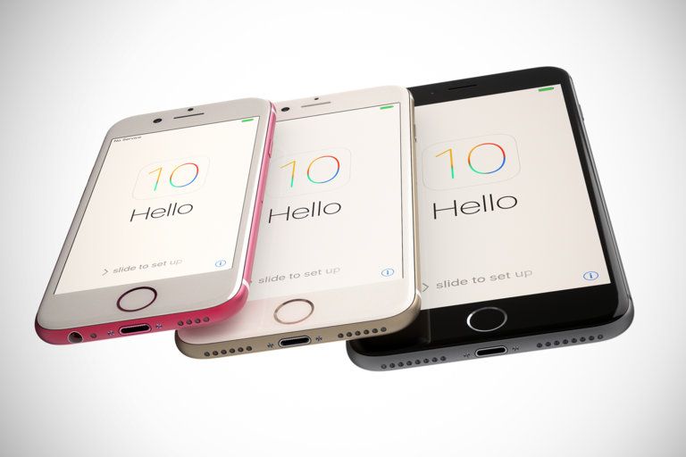 iPhone 5se iPhone 7 concept Curved image 001