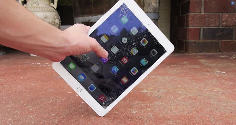 iPad Air 2 (drop test 001)