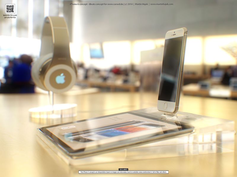 iPhone 6 concept (Apple Store, Martin Hajek 001)