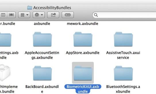iOS 7 Beta 4 SDK (BiometricKit)