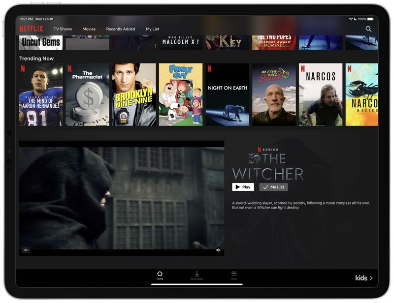 Netflix autoplay previews settings