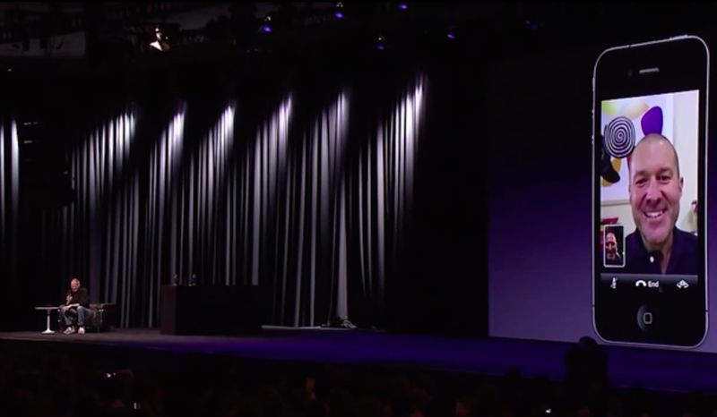 WWDC 2010 keynote (iPhone 4, FaceTime 002)