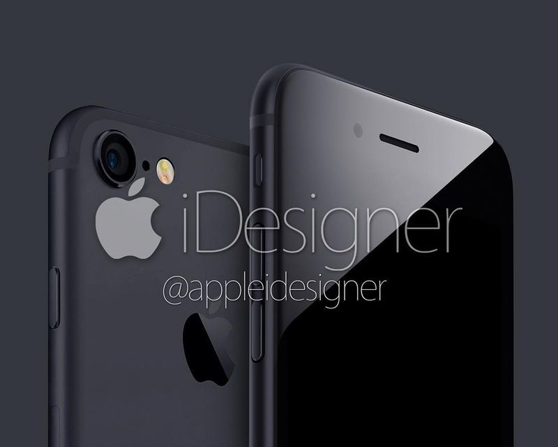 iPhone 7 concept Space Black Force Touch home button AppleiDesigner image 003
