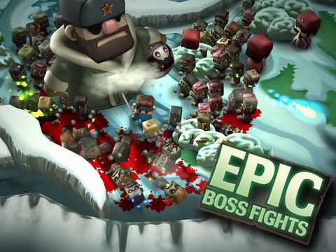 Minigore 2 - Zombies for iOS (iPad screenshot 002)