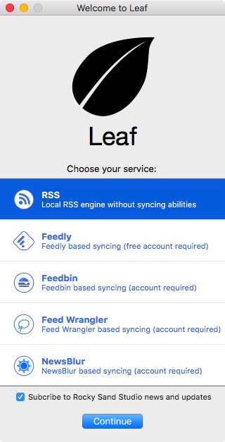 Leaf for OS X Mac screenshot 005