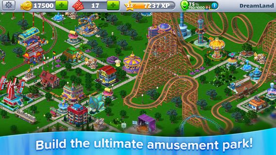 RollerCoaster Tycoon 4 Mobile 1.0 pour iOS (capture d