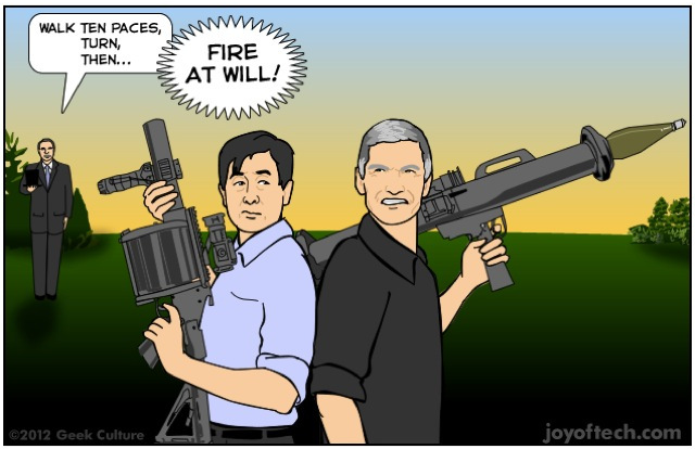 Apple versus Samsung (Joy of Tech 001)