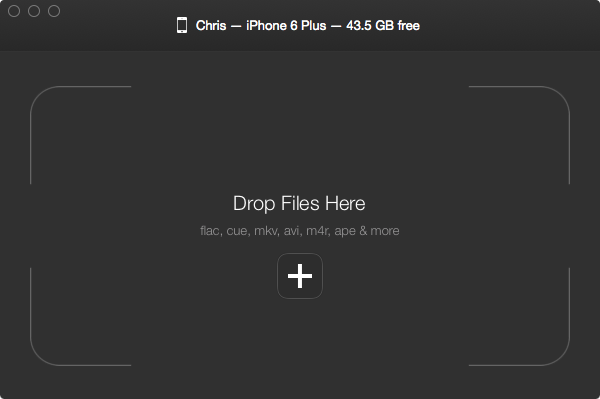 WALTR for OS X Mac screenshot 009
