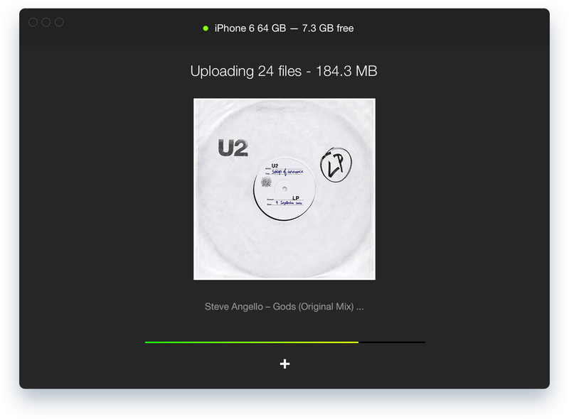 WALTR for OS X Mac screenshot 007