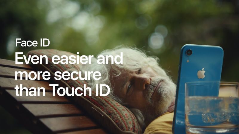 Apple promotes Face ID in new