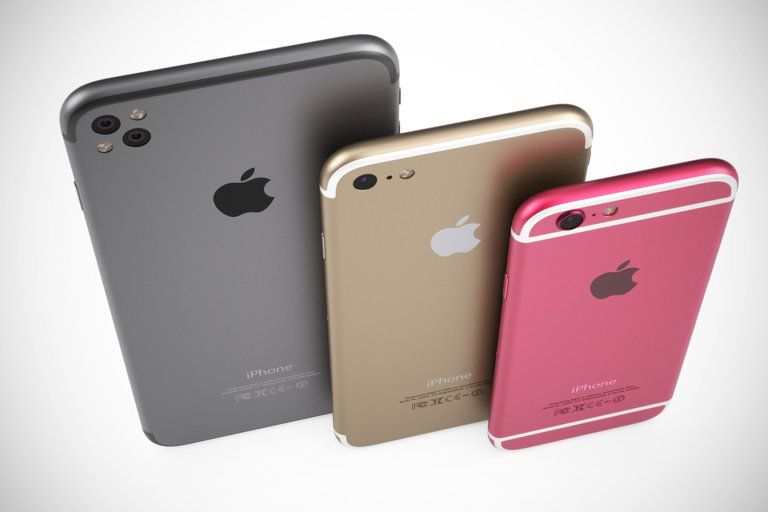 iPhone 5se iPhone 7 concept Curved image 003