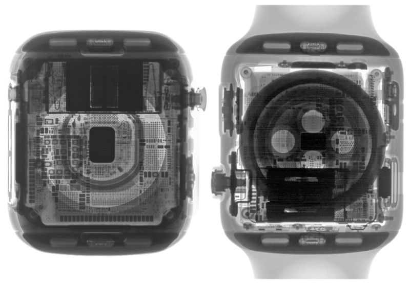 Apple Watch Series 4 teardown reveals a new ECG sensor at the bottom and in the Crown