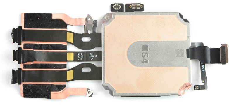 Apple Watch Series 4 teardown shows the resin-plated S4 chip