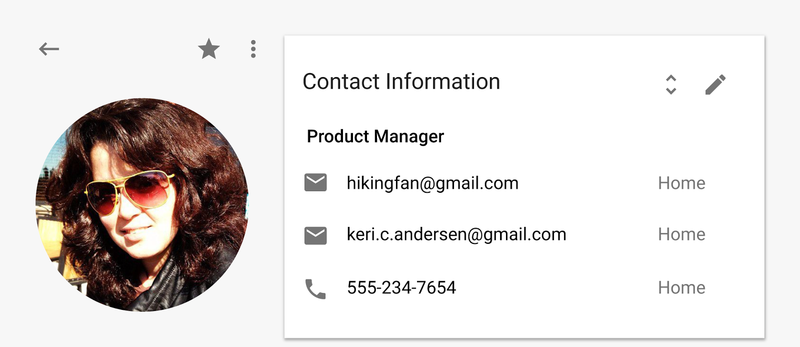 Google Contacts Material Design preview 003