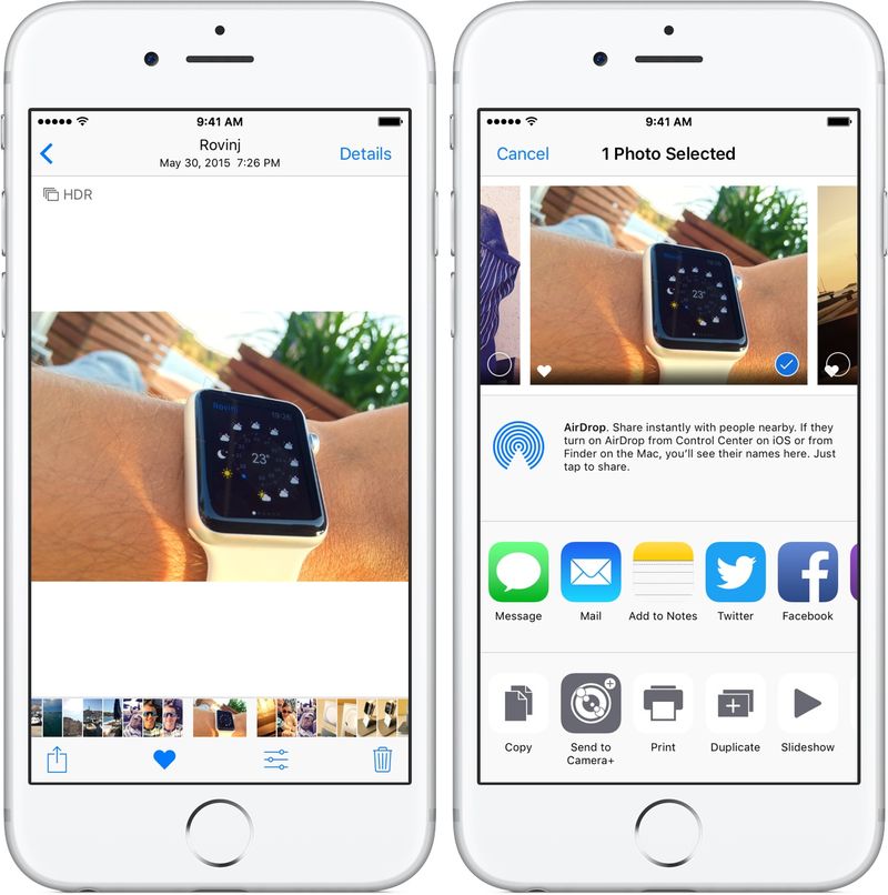 iOS 10 Photos app copy image silver iPhone screenshot 001