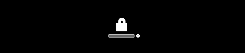 Icône de verrouillage du micrologiciel Mac
