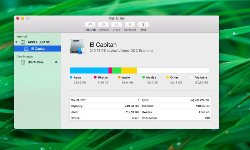 How to create blank images Disk Utility Mac screenshot 000