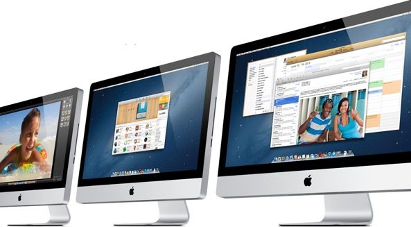 iMac (three up, perspective)