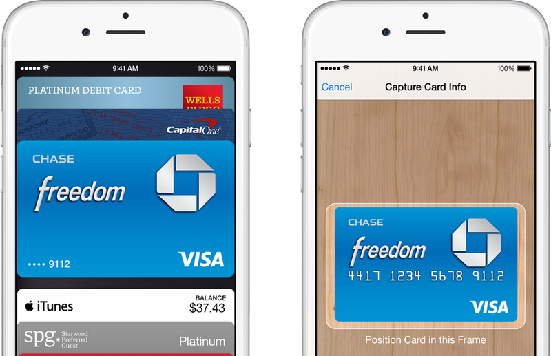 apple pay passbook scan