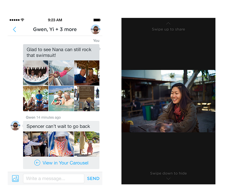 Carrousel Dropbox (Capture d