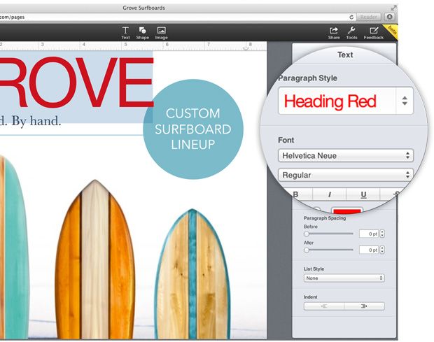 iWork for iCloud (Pages 001)